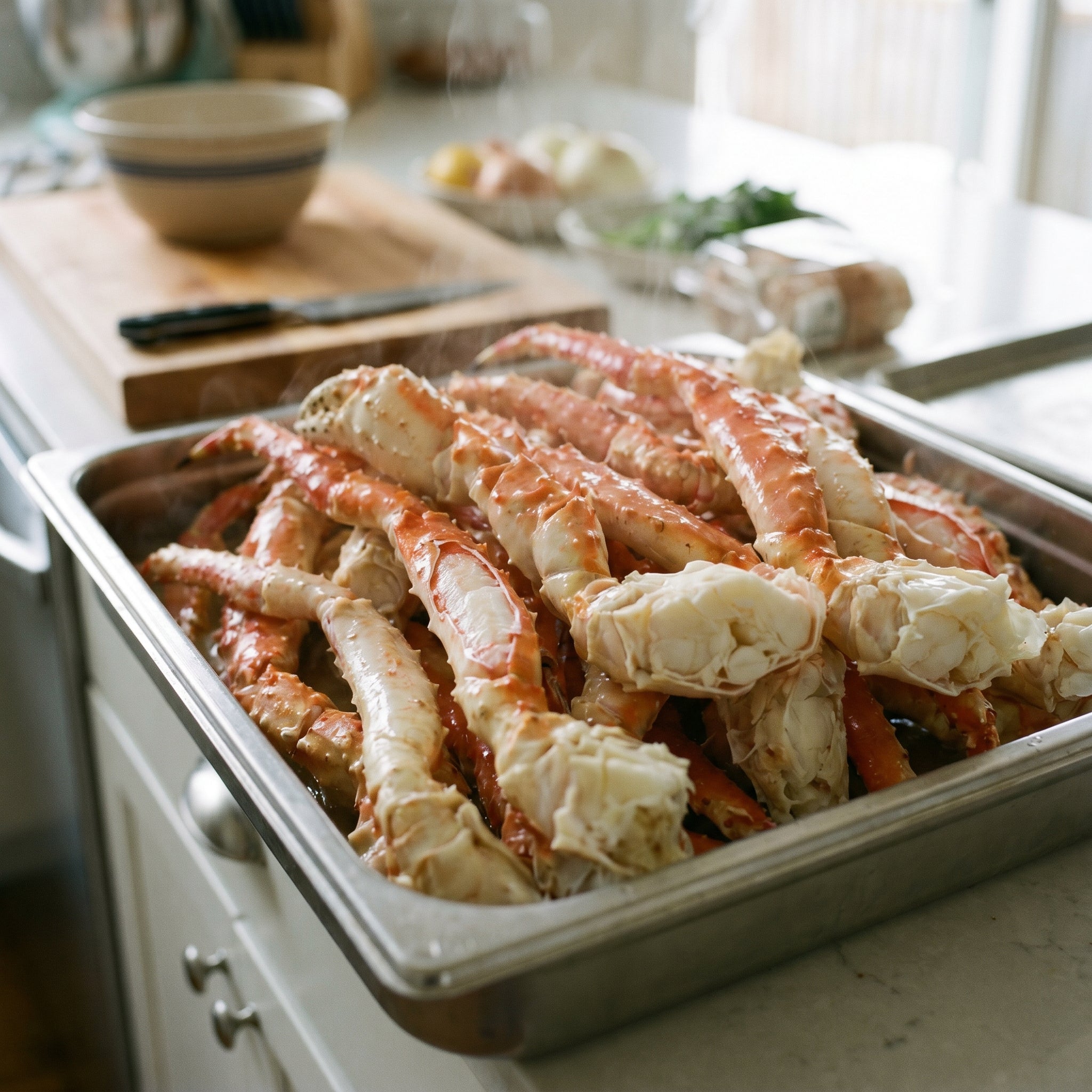 King Crab Legs – Tender, Flaky, Ocean-Sweet Perfection