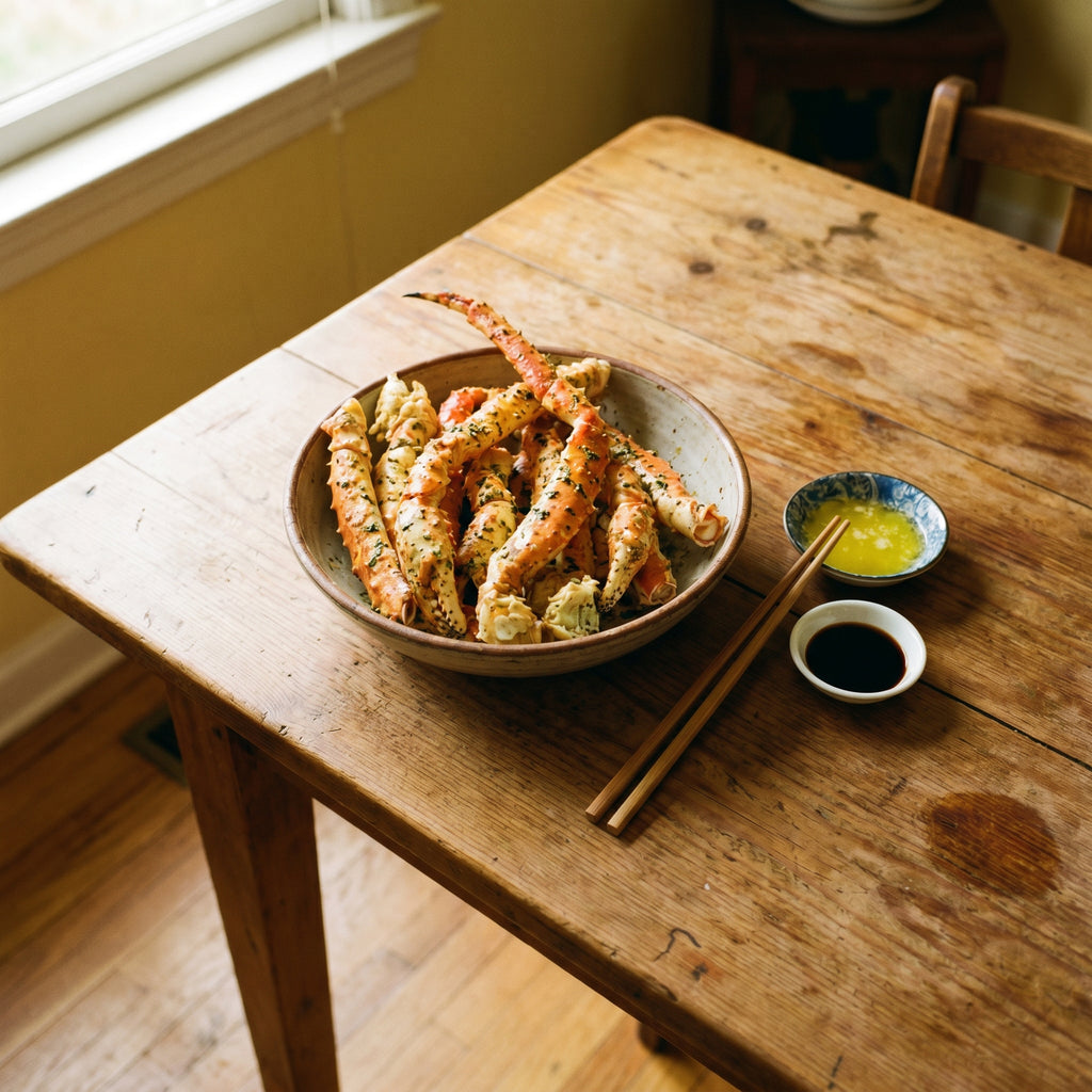 King Crab Legs – Tender, Flaky, Ocean-Sweet Perfection