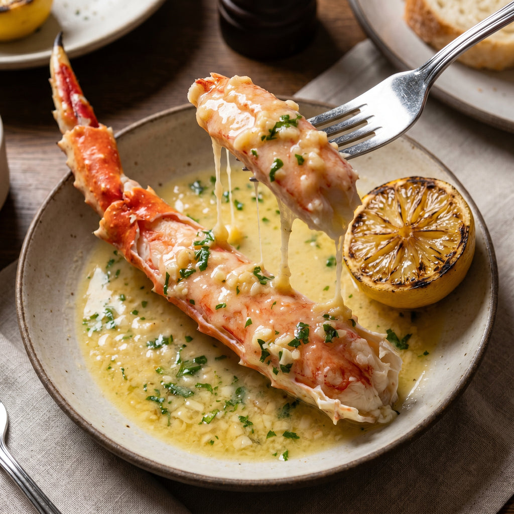 King Crab Legs – Tender, Flaky, Ocean-Sweet Perfection